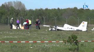 29 April Ein Toter bei Absturz am Lübecker Flughafen [upl. by Luapsemaj]