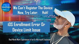 Huh We cant register the device now Try again later iOS Enrollment Microsoft Intune Insights [upl. by Cindi62]