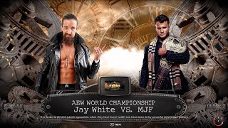 Jay White vs MJF  AEW Full Gear 2023 Preview  WWE 2K23 [upl. by Malchus808]