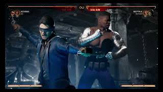 Mortal Kombat 1 2023 Kenshi amp Jax Kameo Fatal Blow [upl. by Devin]