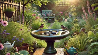 Budget bird bath for your garden [upl. by Ykcim730]