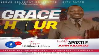 Apostle John Kilonzo  Carrying The Big God  Grace Hour Service  310124 [upl. by Adlare133]