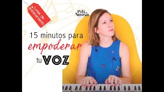 15 Minutos para generar poder en tu voz Lunes de entrenamiento vocal [upl. by Anaimad]