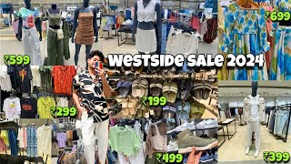 Westside sale 2024westside sale westside Durga Puja collection westside haulwestside offer 2024 [upl. by Buddie]