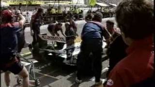 F1 Mansells pit stop woe Portuguese GP 1991 [upl. by Jezebel194]