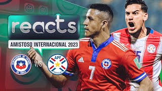 CHILE vs PARAGUAY  Amistoso Internacional 2023 ⚽️ EN VIVO [upl. by Wheeler]