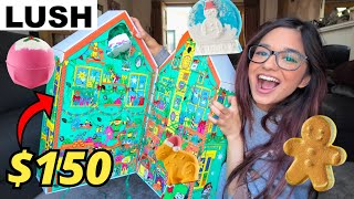 UNBOXING THE BEST ADVENT CALENDAR YET  LUSH 2024 CALENDAR [upl. by Briney]