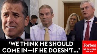 BREAKING NEWS Jim Jordan Issues Blunt Warning Of Contempt Of Congress Charge Against Hunter Biden [upl. by Ahso]