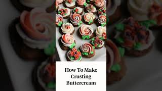 How to Make Buttercream Perfect for Decorating and Russian Piping Tips  shorts [upl. by Adlev]