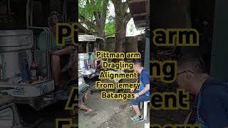 Pittman arm and dragling alignment fromlemery tutorial carparts automobile [upl. by Htrahddis]