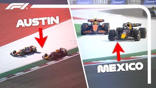 Verstappen vs Norris Got Spicy In Austin and Mexico City [upl. by Ellynad32]