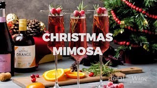 Christmas Mimosa Recipe [upl. by Anirahs632]