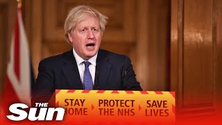 Boris Johnson axes all travel corridors from Monday over vaccine busting virus threat [upl. by Oflodur953]