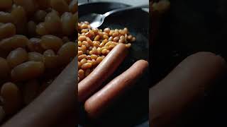 beans and hot dogs porkandbeans dinner [upl. by Luht]