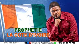 PROPHETIE SUR LA COTE DIVOIRE [upl. by Aleik]