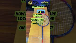 Delivery Time  Robins Badminton Hub [upl. by Ydnem]