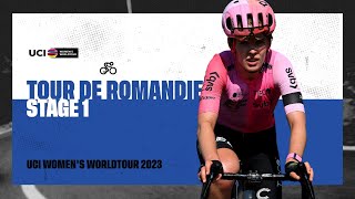 2023 UCIWWT Tour de Romandie  Stage 1 [upl. by Oiram]