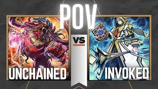 Yugioh POV Live Duel  Unchained vs Invoked [upl. by Roid]