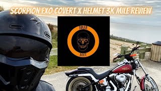 Helmet review of the Scorpion EXO Covert X Helmet [upl. by Jyoti670]