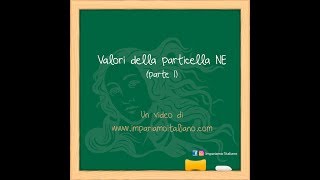 Utilizzo della particella NE Parte 1 [upl. by Yecniuq]