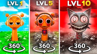 360° VR Incredibox Sprunki 10 STUDIES [upl. by Daza]