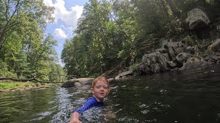 Rocks State Parkin Harford County Maryland swimming holes [upl. by Sessilu764]