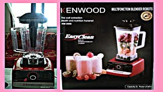 Unboxing KENWOOD Multifunction Blender Robots [upl. by Whyte]