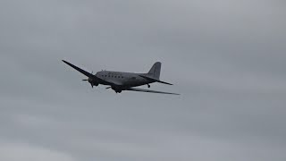 Duxford Summer Airshow DDay 80 The DDay Squadron [upl. by Ardet546]