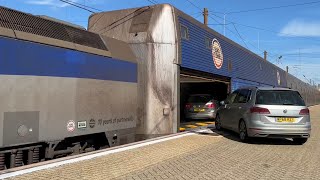 Eurotunnel Timelapse UK to France [upl. by Ailemac]