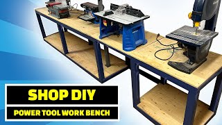 Workbench From 2x3s And Plywood [upl. by Orlina]