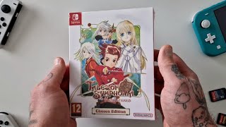 Tales of Symphonia Remastered Chosen Edition Nintendo Switch Gameplay Unboxing [upl. by Notsnorb]