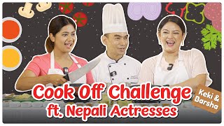 Keki amp Barsha CookOff Challenge  Dashain Special KekiAdhikariFilms Barsha Raut [upl. by Kenelm410]