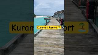 Kuramati Resort  Maldives travel shorts maldives [upl. by Alita210]