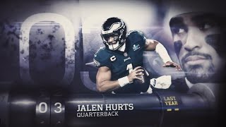 3 Jalen Hurts QB Eagles  NFL Top 100 Players of 2023 [upl. by Eniamurt]