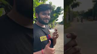 Sweet lassi Comparison 😋🥤 mrinsanetelugu shorts lassi [upl. by Ailido]