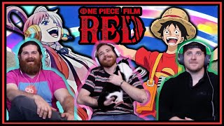 Finally Watching ONE PIECE FILM RED MOVIE REACTION [upl. by Virge]