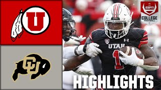 Colorado Buffaloes vs Utah Utes  Full Game Highlights [upl. by Fina]