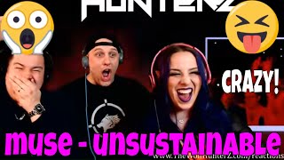 Muse  Unsustainable Live At Las Vegas  THE WOLF HUNTERZ Jon Travis and Suzi Reaction [upl. by Birdella727]