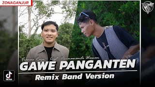 GAWE PANGANTEN  LAGU DAYAK Remix Band Version • BANG NDII [upl. by Ahsitil170]