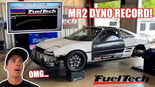 Methanol K24 Mr2 On The Dyno  The Most Power We Have EVER Made [upl. by Immaj]