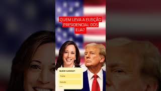 Eleição Americana 🇺🇸 trump kamalaharris enquete [upl. by Nedra]