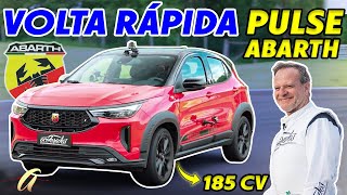 PULSE ABARTH NA VOLTA RÁPIDA Esportivo de 185 cv é MUITO mais rápido que o Pulse normal de 130 cv [upl. by Eniaj]