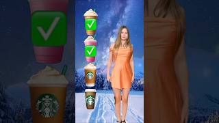 Frappuccino vs Pink Drink vs Pumpkin Latte vs Black Coffee  Salish Matter hotcoffee [upl. by Merrile]