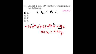 Jee pyq  Chemical bonding molecular orbital theory class 11 neet [upl. by Blakeley397]