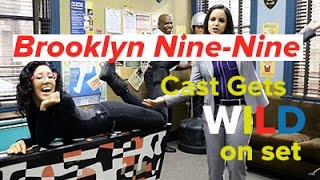 Brooklyn NineNine cast gives us the wildest set tour yet [upl. by Jeralee]