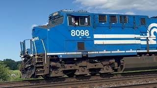 NS 23G in Northwood Ohio with NS 8098 and 8025 [upl. by Inava]