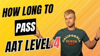 AAT Level 4  How long does it take to complete [upl. by Roosnam]