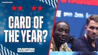 RECAP Terence Crawford Vs Israil Madrimov amp Undercard Press Conference [upl. by Htiderem910]