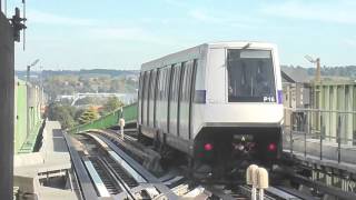 VAL206  Départ de la station Jolimont sur la ligne A du métro de Toulouse [upl. by Schulze]