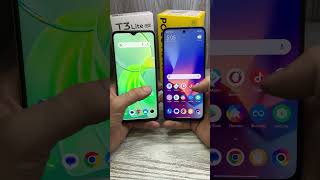 Vivo T3 lite 5g vs Poco M6 Pro 5g  under 10000 5g smartphone 🔥 6gb ram ⚡️ tech shorts [upl. by Alfy]